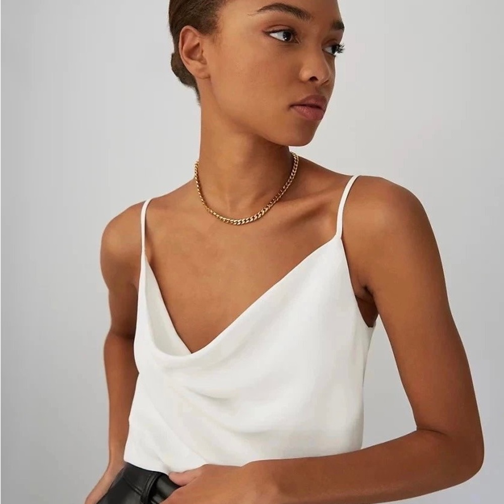 Aritzia Babaton cowlneck camisole